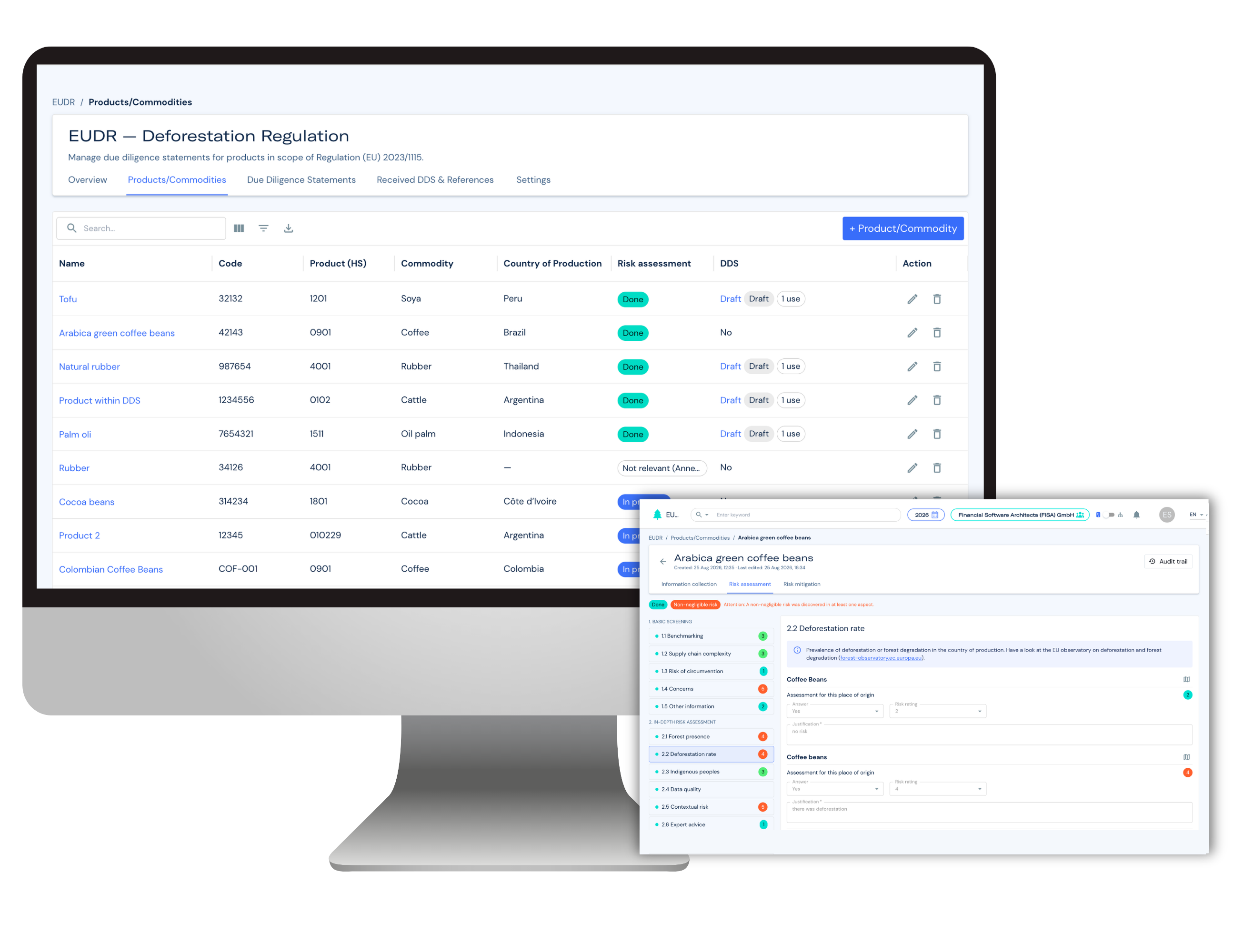 Envoria EUDR Software Module