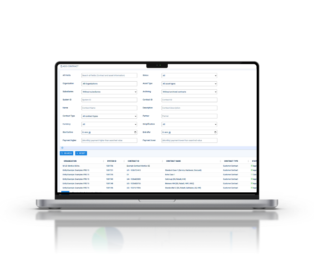 Envoria Module Header Revenue Accounting