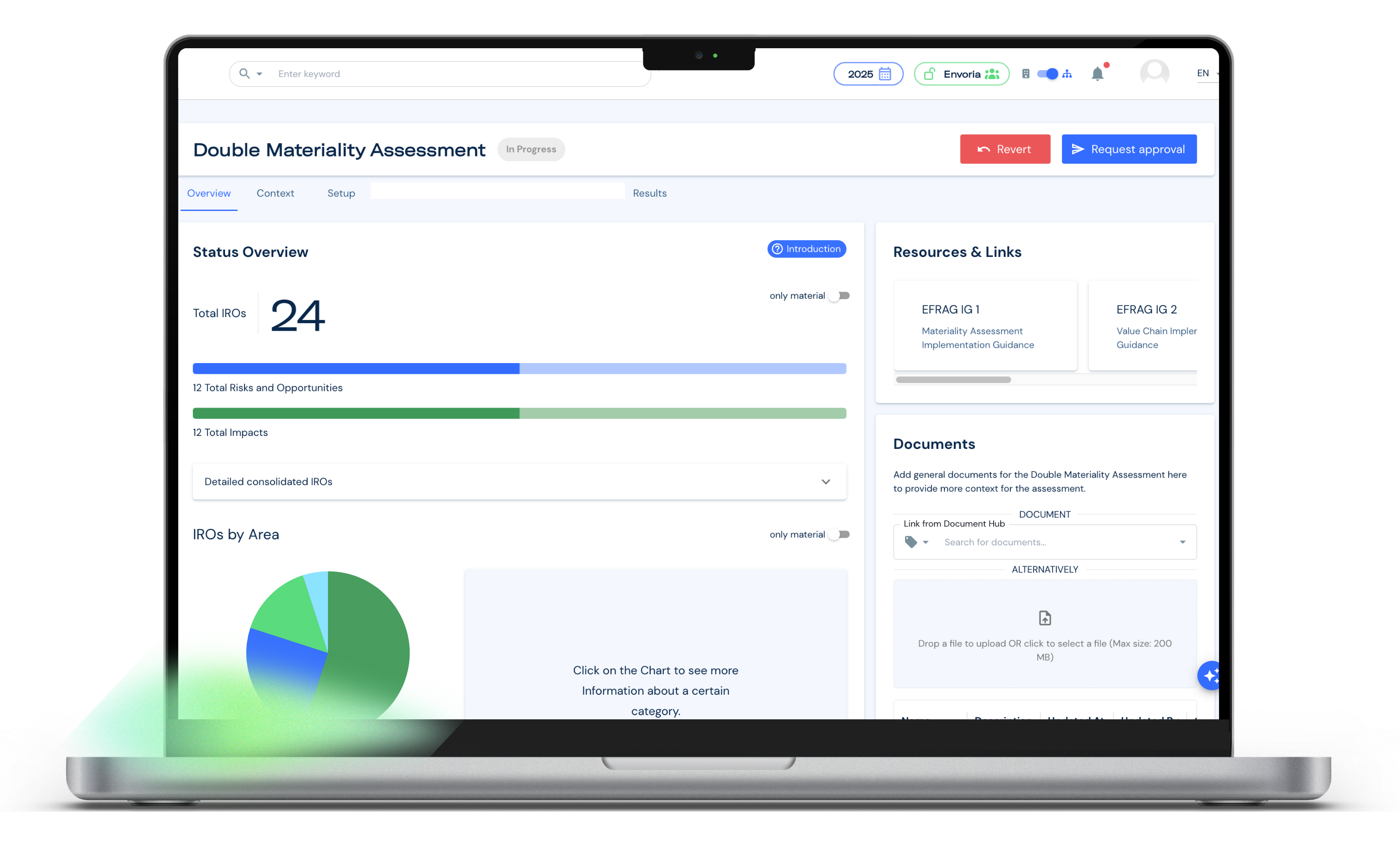 Envoria Software CSRD Double Materiality Assessment DMA