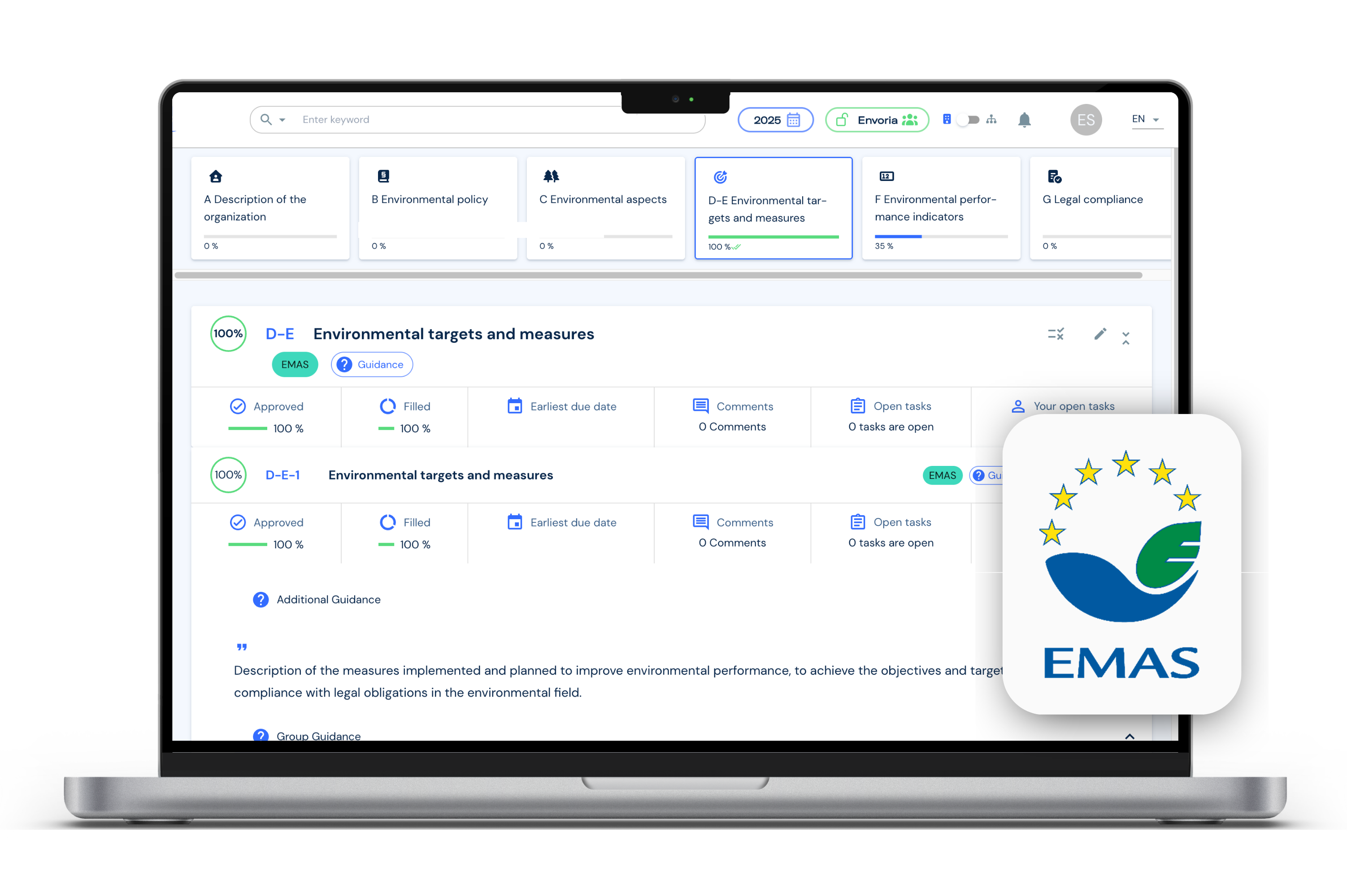 Envoria Software EMAS
