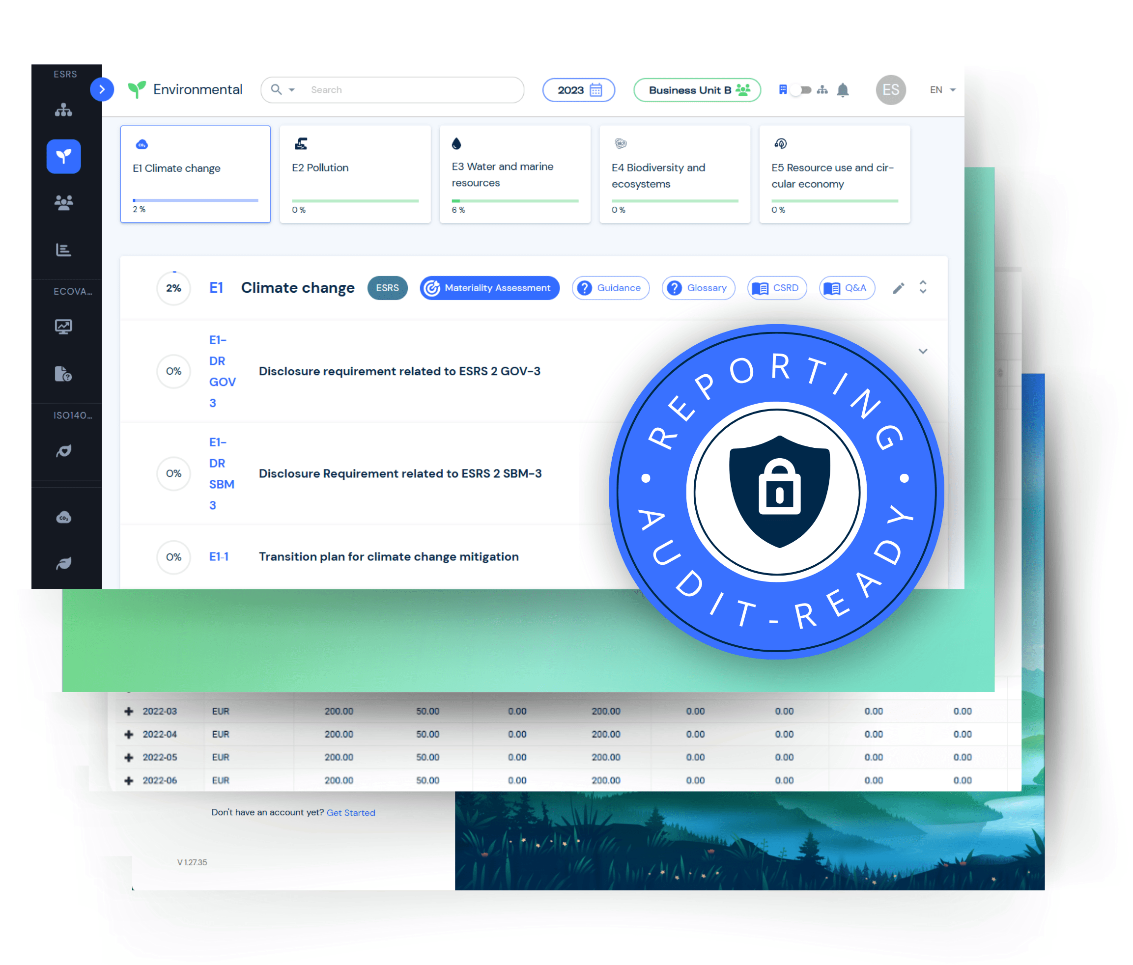 Envoria scalable and audit proof reporting software