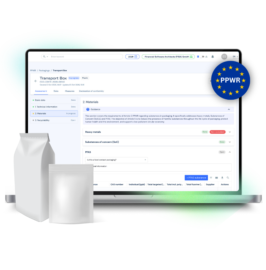Header Envoria PPWR Software