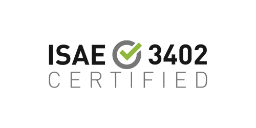 Logo Envoria is ISAE 3402 certified