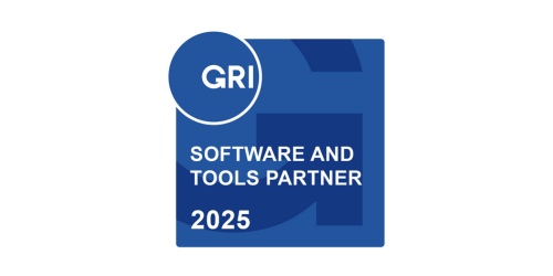 Logo Envorias GRI tool is certified by GRI