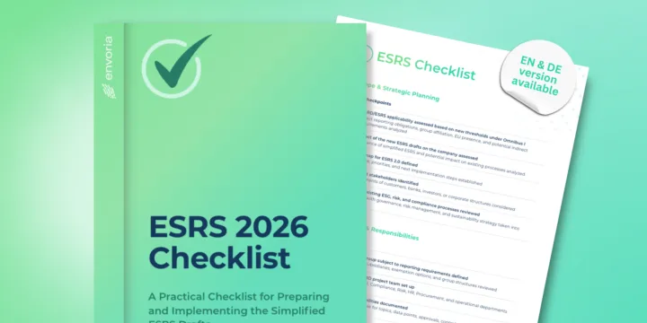 Envoria ESRS Checklist