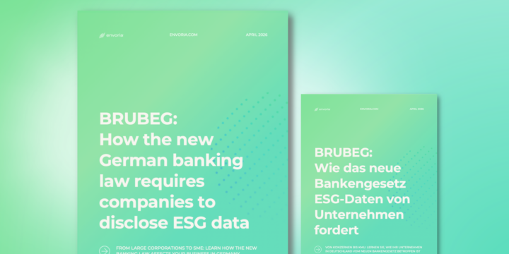 BRUBEG: How the new German banking law requires companies to disclose ESG data