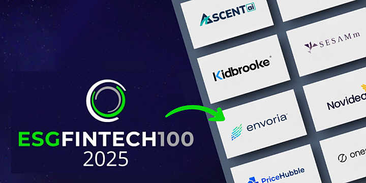 Envoria is on the ESG Fin Tech100 list 2025