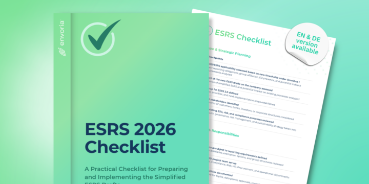 Envoria ESRS Checklist